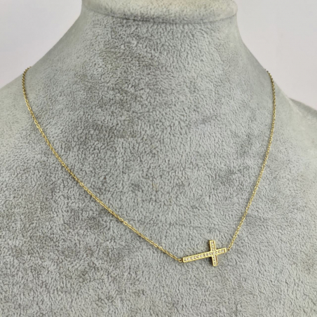 naszyjnik celebrytka krzyż...