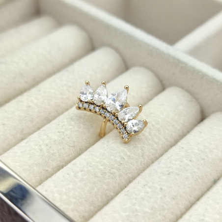 nausznica kryształki...