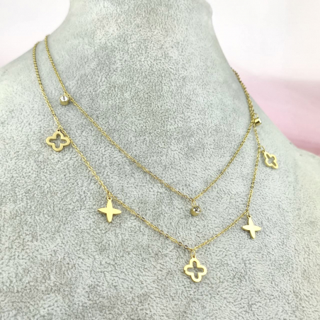 Naszyjnik lilijki podwójny...