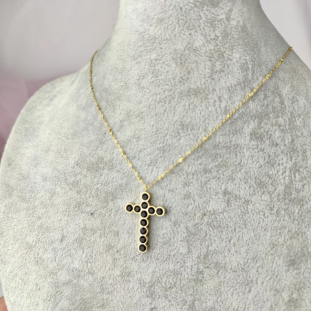 Naszyjnik celebrytka krzyż...