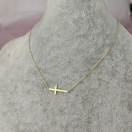 Naszyjnik krzyż poprzeczny...