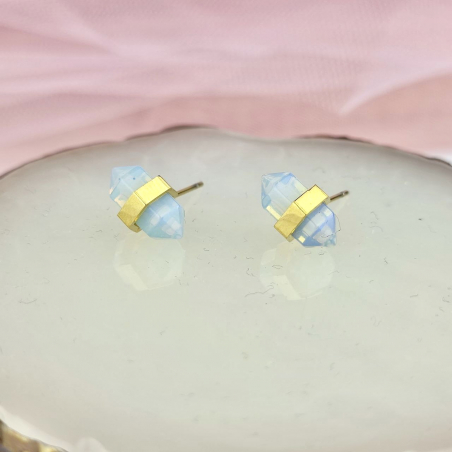 Kolczyki sztyft minerał...