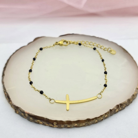Bransoletka krzyż...