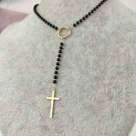 Naszyjnik różaniec minerał...