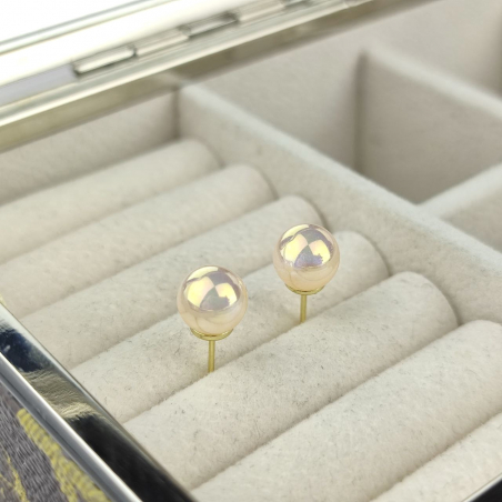 Kolczyki sztyft perełka...