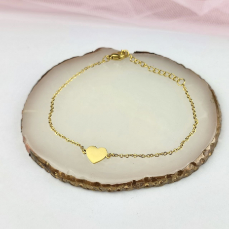 Bransoletka delikatna serce...