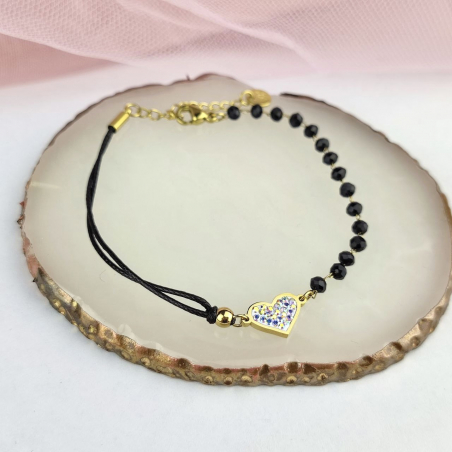 Bransoletka sznurek czarny...