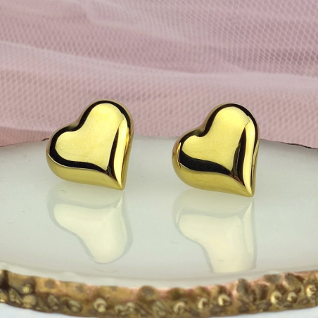 Kolczyki sztyfty serce...