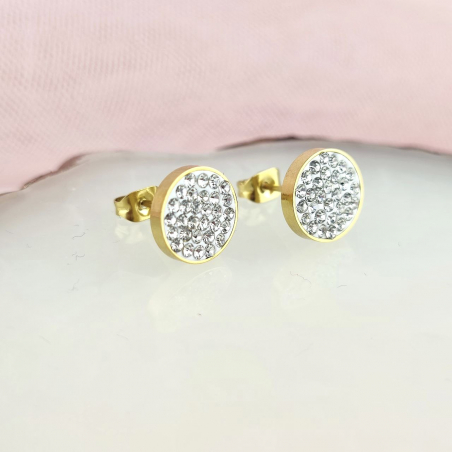 Kolczyki sztyfty cyrkonie...