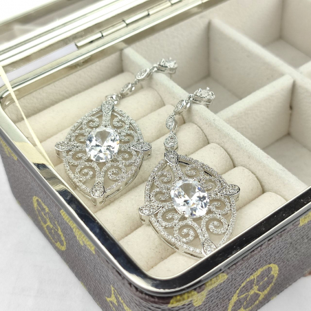 Kolczyki sztyft wiszące...