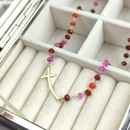 Naszyjnik krzyż poprzeczny...