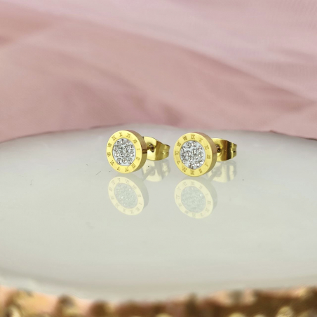 Kolczyki sztyft rzymskie...