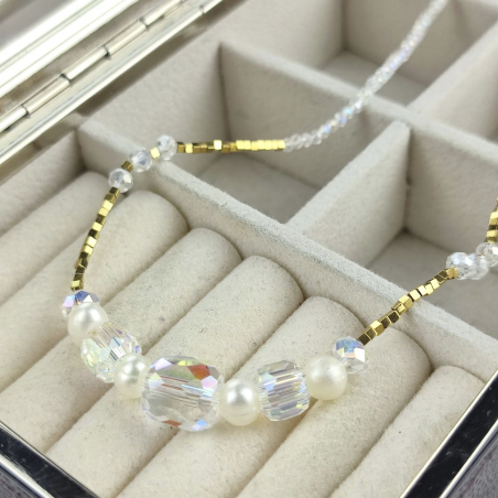 Naszyjnik paciorki multi...