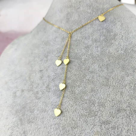 Naszyjnik krawatka serca...