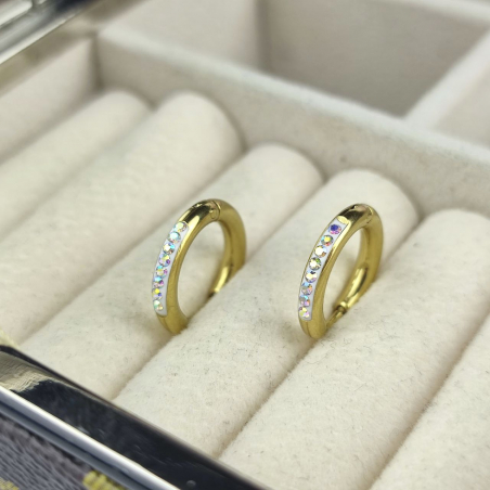 Kolczyki kółka multi...