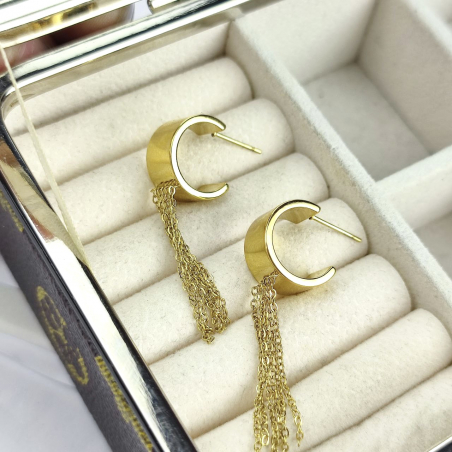 Kolczyki sztyft kółka...