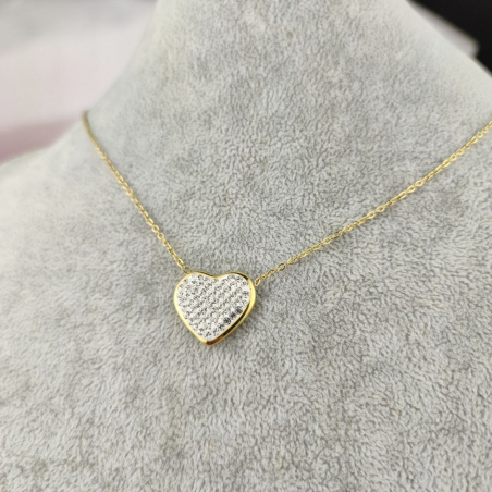 Naszyjnik celebrytka serce...