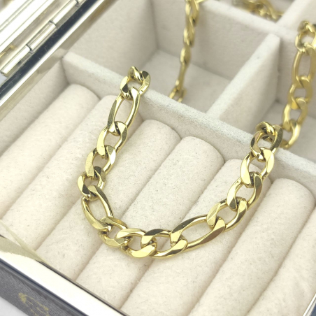 Łańcuszek figaro 60 cm...