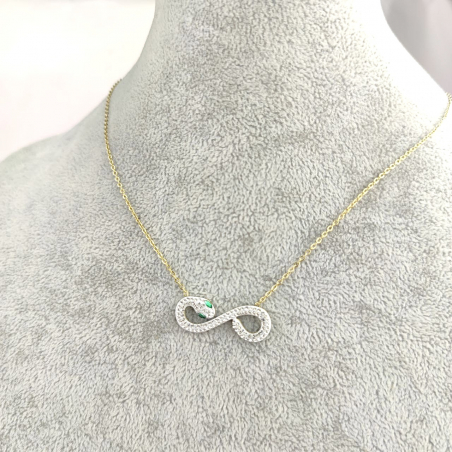 Naszyjnik celebrytka żmija...