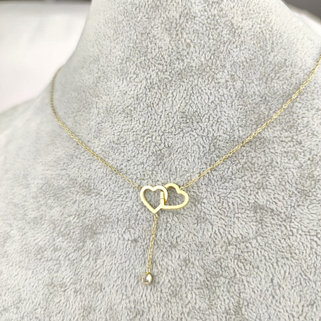 Naszyjnik krawatka serca...