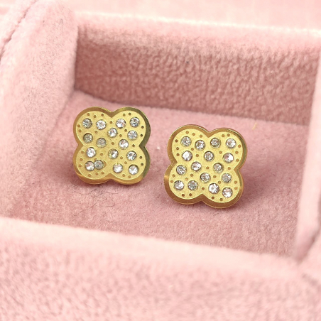 Kolczyki sztyft lilu...