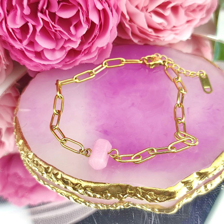 Bransoletka minerał kwarc...