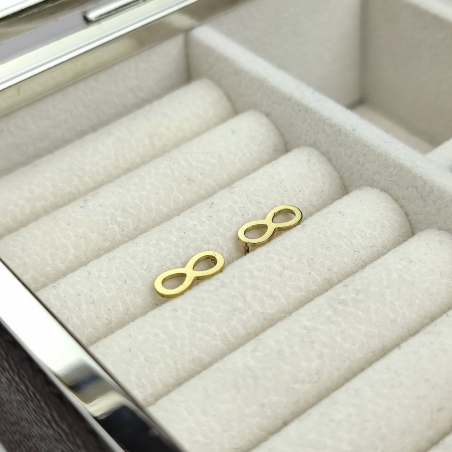 kolczyki nieskończoność...