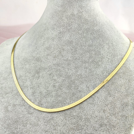 Łańcuszek żmijka płaska 4...