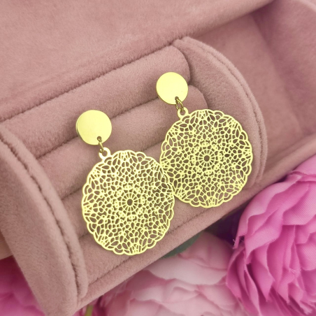 Kolczyki sztyfty monetka...