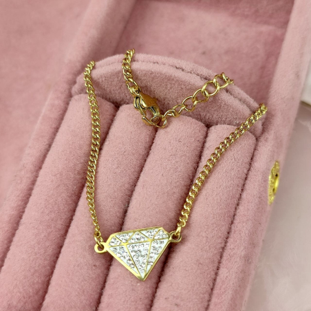 Bransoletka diament...