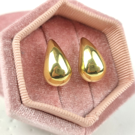 Kolczyki sztyfty łezka S...