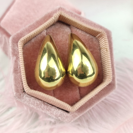 Kolczyki sztyft łezka L...