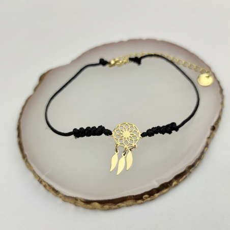 bransoletka sznurek czarna...