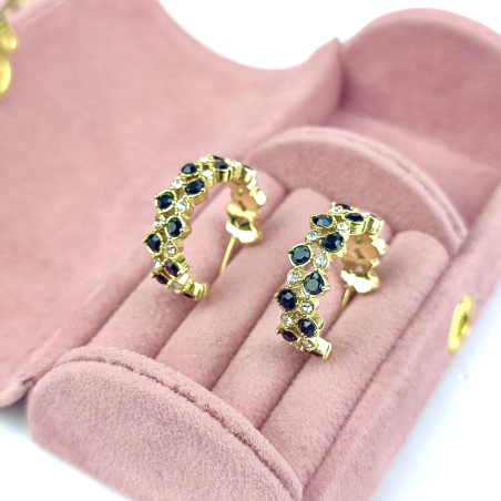 Kolczyki sztyft kółka...