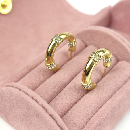 Kolczyki sztyft kółka...