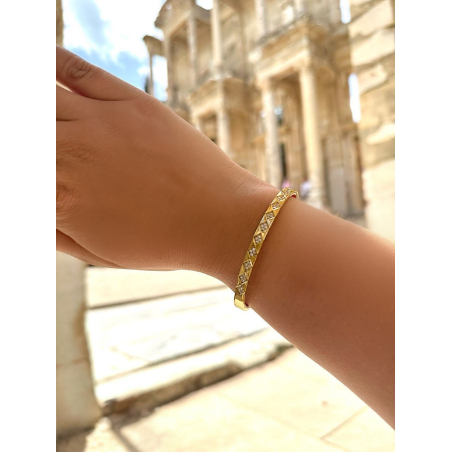 Bransoletka sztywna jajo...