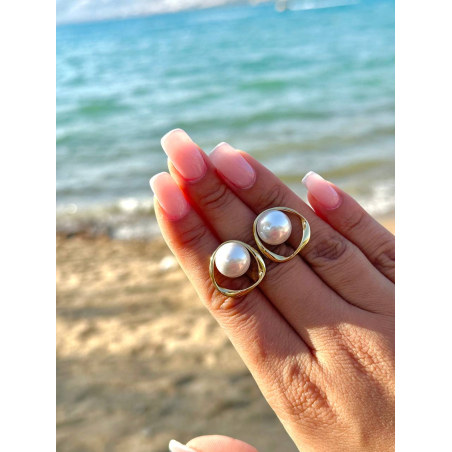 Kolczyki sztyfty oponka...