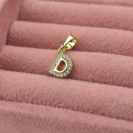 Zawieszka literka D mała...