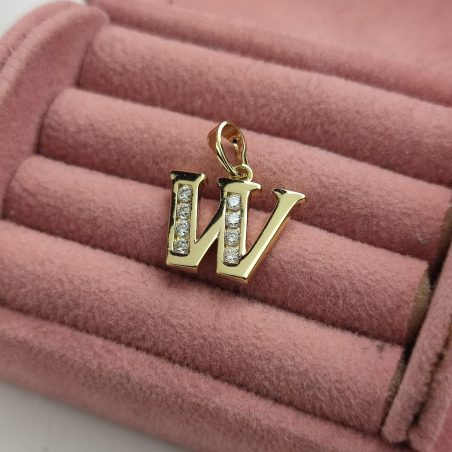 Zawieszka literka W duża...