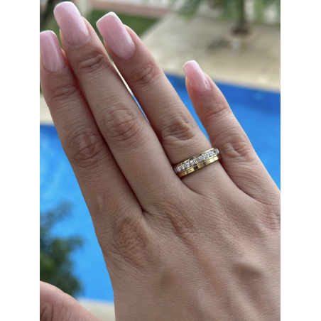 Pierścionek podwójny...