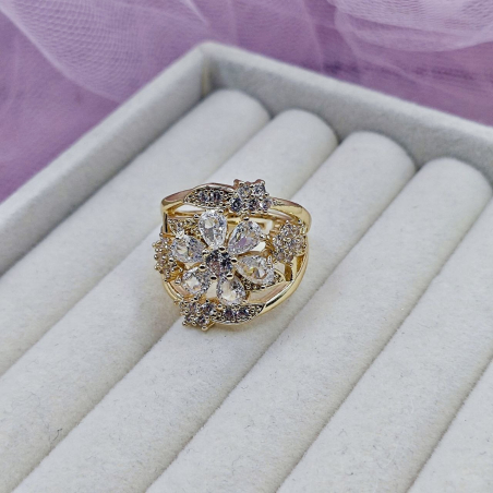 Pierścionek kwiat...