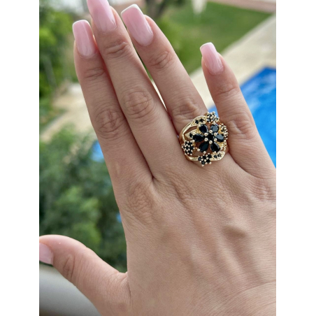 Pierścionek kwiat...