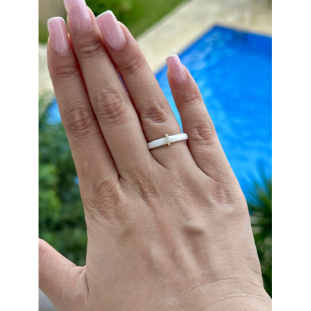 Pierścionek ceramiczny...