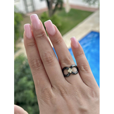 Pierścionek czarny...