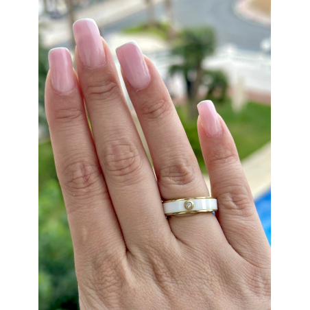 Pierścionek ceramiczny...