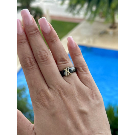 Pierścionek ceramiczny X...