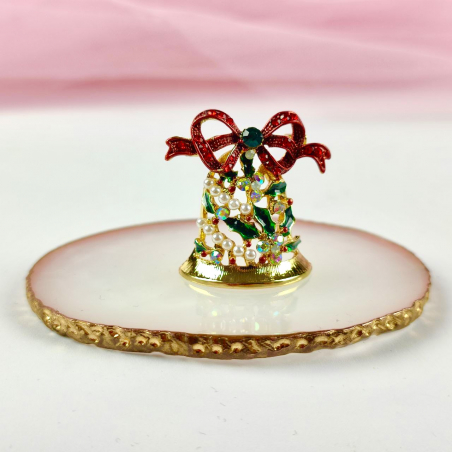 broszka świąteczna dzwonek